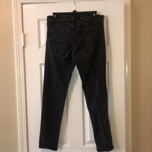 Mens 31 x 30 Black Hollister Skinny Advanced Stretch Jeans - Picture 2 of 4